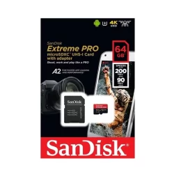 Thẻ Nhớ MicroSDXC Sandisk Extreme Pro V30 A1 64Gb