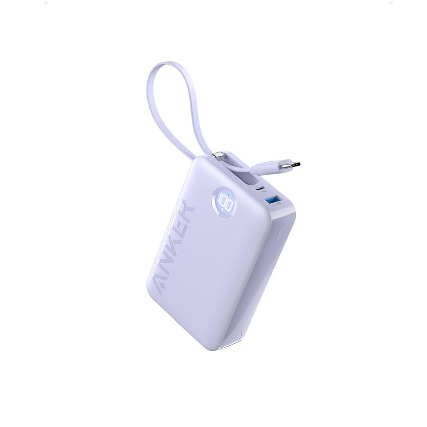 Pin Sạc Dự Phòng Anker 335 20000mAh A1647 Màu Tím