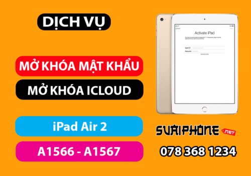 Mở Khóa iCloud iPad Air 2