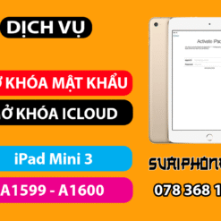 Mở Khóa iCloud iPad Mini 3