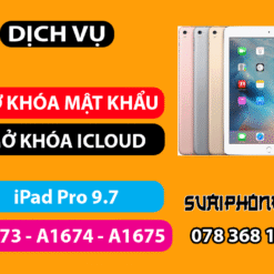 Mở Khóa iCloud iPad Pro 9.7