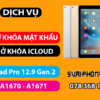 Mở Khóa iCloud iPad Pro 12.9 Gen 2