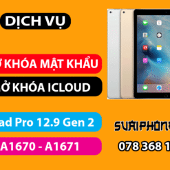 Mở Khóa iCloud iPad Pro 12.9 Gen 2