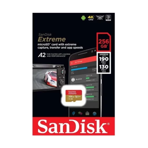 Thẻ Nhớ MicroSDXC Sandisk Extreme V30 A2 256Gb