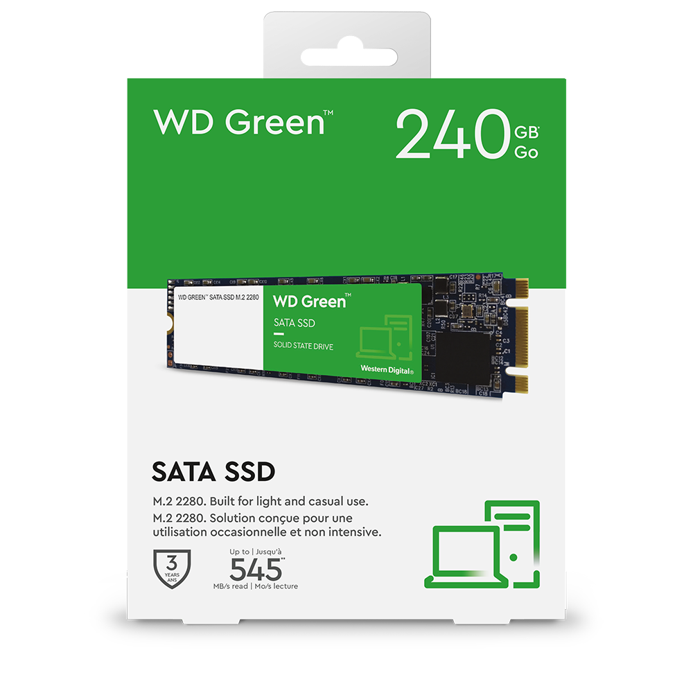 Ổ Cứng SSD Western Digital Green 240GB M.2 2280