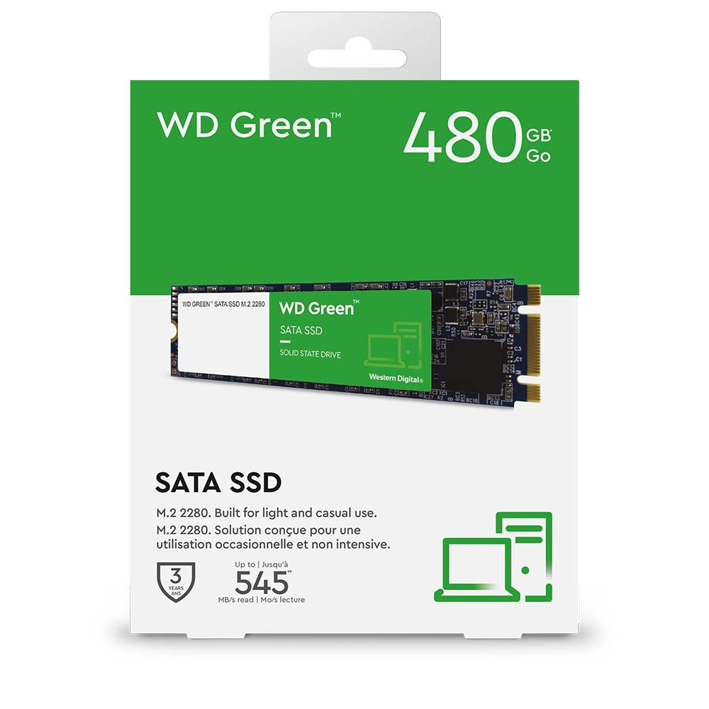 Ổ Cứng SSD Western Digital Green 480GB M.2 2280