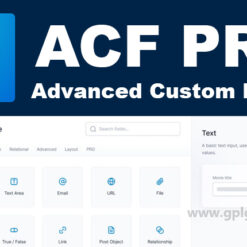 Advanced Custom Fields Pro (ACF) – Plugin WordPress – Key Lifetime Developer