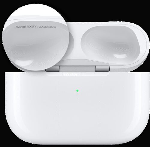 Cách xác định phiên bản AirPods bằng số Serial