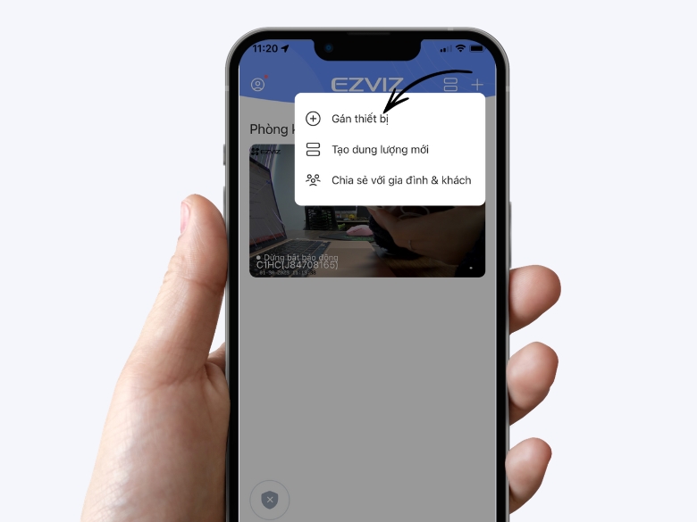cách thêm camera ezviz thứ 2 vào điện thoại
