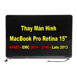 Thay Màn Hình MacBook Pro Retina 15inch A1425 - EMC 2674 - 2745 - Late 2013