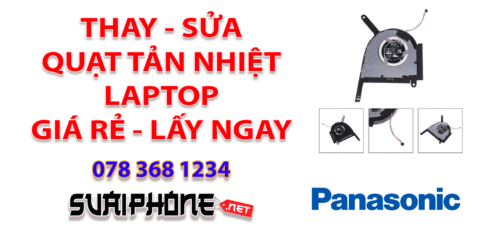 Sửa Quạt Tản Nhiệt Laptop Panasonic