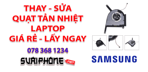 Sửa Quạt Tản Nhiệt Laptop Samsung