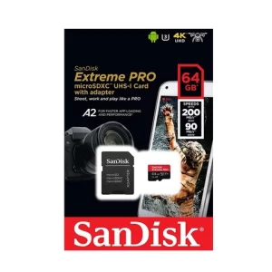 Thẻ Nhớ MicroSDXC Sandisk Extreme Pro V30 A2 64Gb