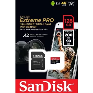 Thẻ Nhớ MicroSDXC SanDisk Extreme Pro V30 A2 128Gb