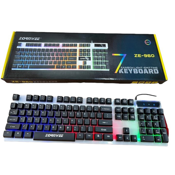 Bàn Phím Gaming Led ZORNWEE ZE-960