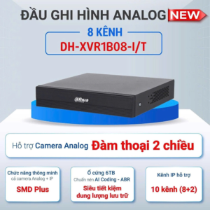 Đầu ghi hình 8 kênh 5in1 DAHUA DH-XVR1B08-I/T